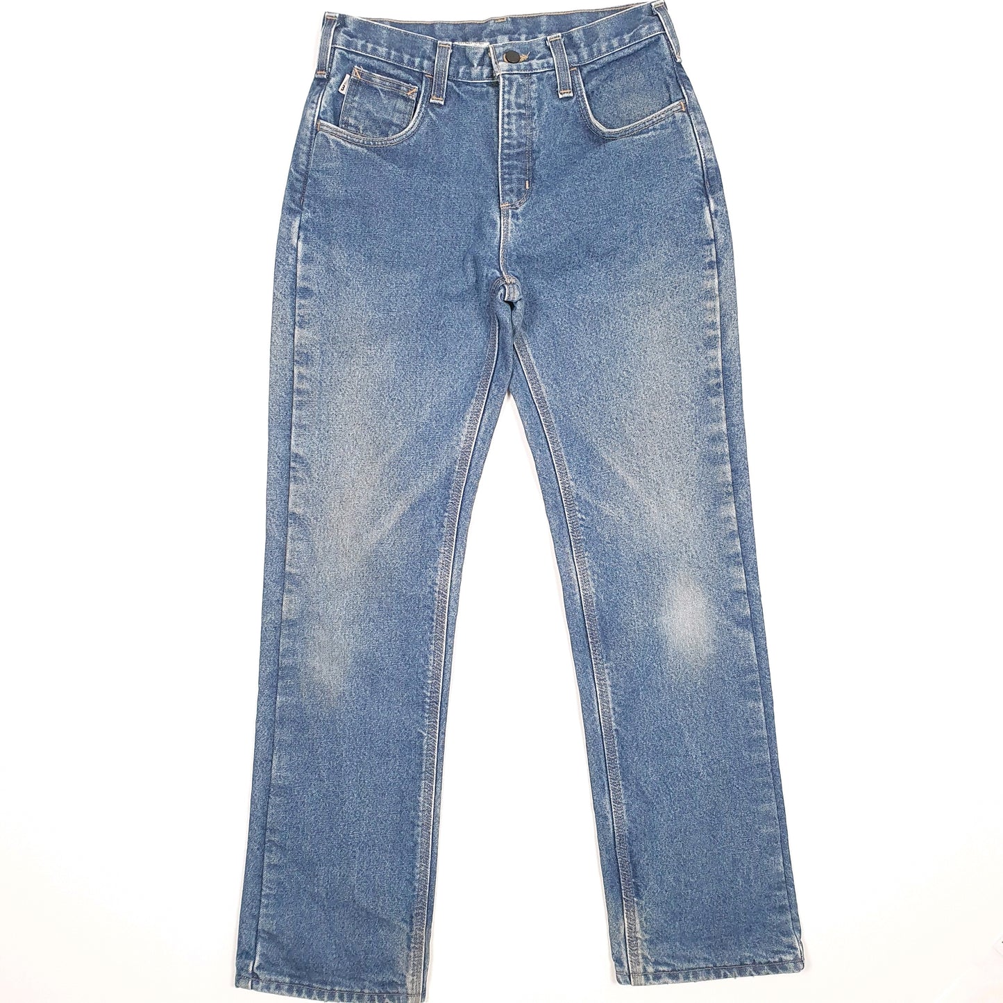 Carhartt Casual Regular Fit Lined Jeans W30 L32 Blue