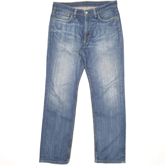 Levis 514 Straight Fit Jeans W34 L32 Blue