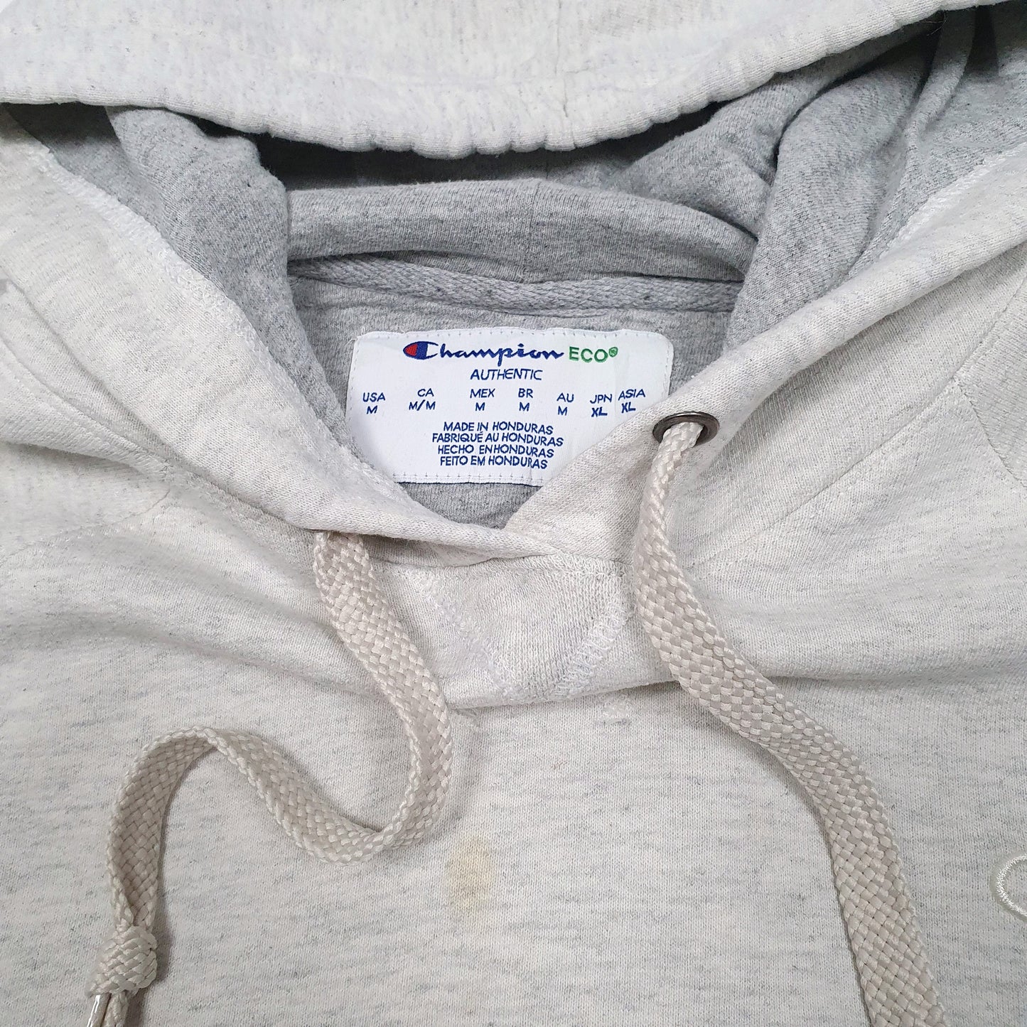 Womens Grey Champion  Hoodie Jumper