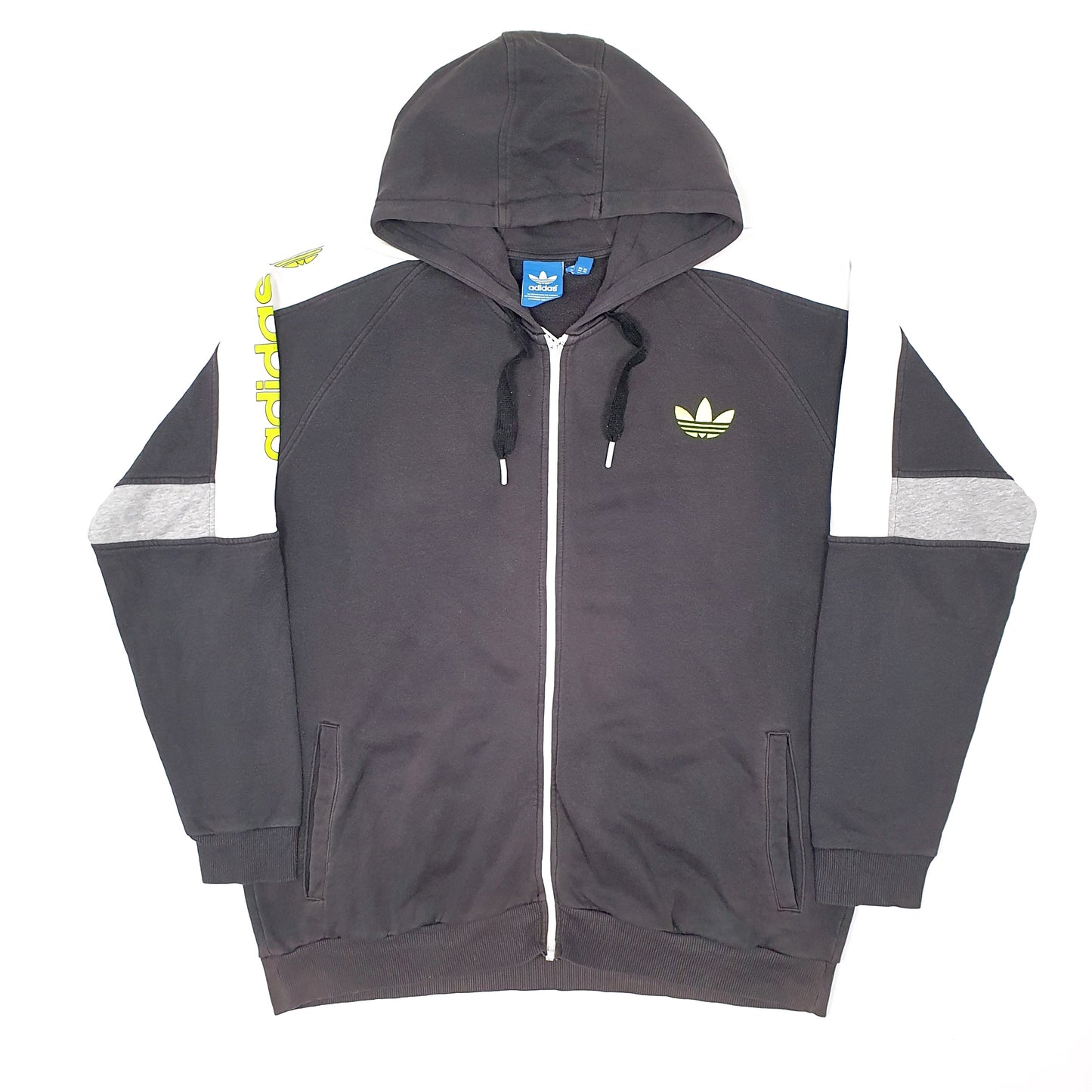 Mens Grey Adidas Originals  Hoodie Jumper