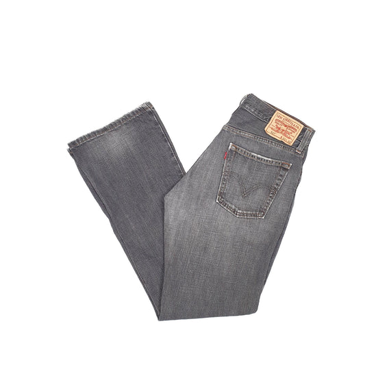 Levis 527 Bootcut Fit Jeans W32 L33 Grey