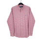 Ralph Lauren Long Sleeve Custom Fit Gingham Shirt Pink