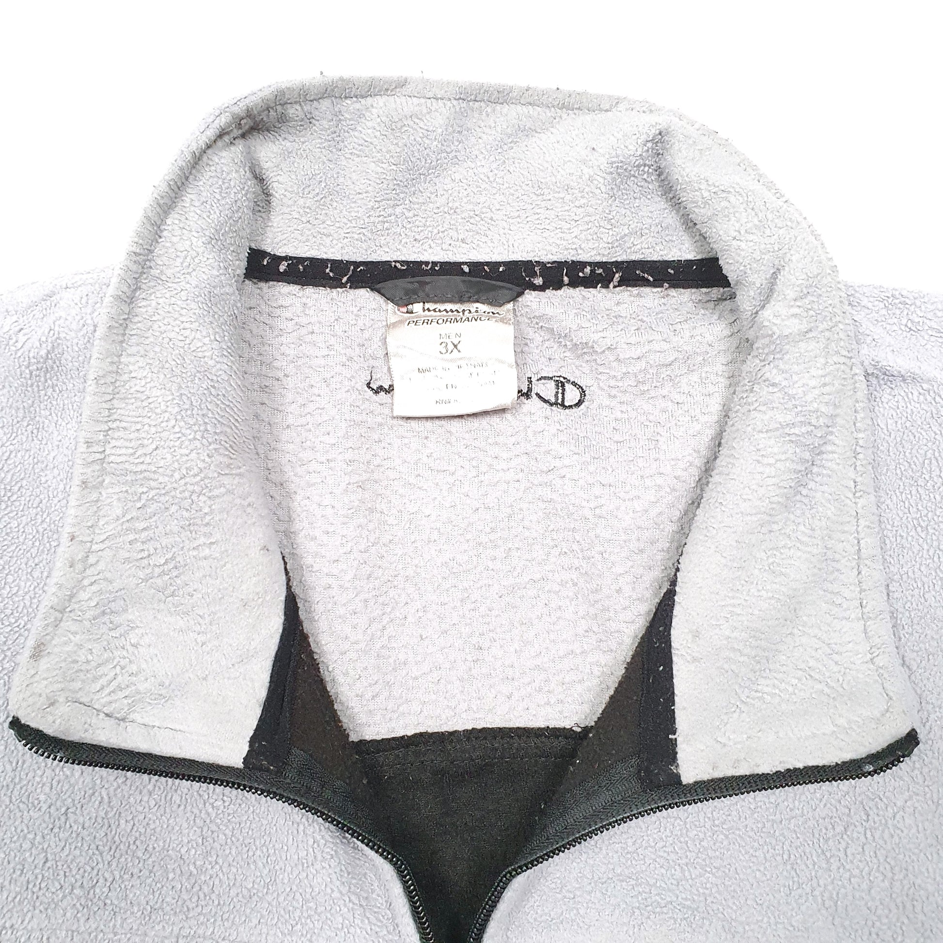 Mens Black Champion  Full Zip Jumper