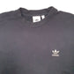Mens Black Adidas  Crewneck Jumper