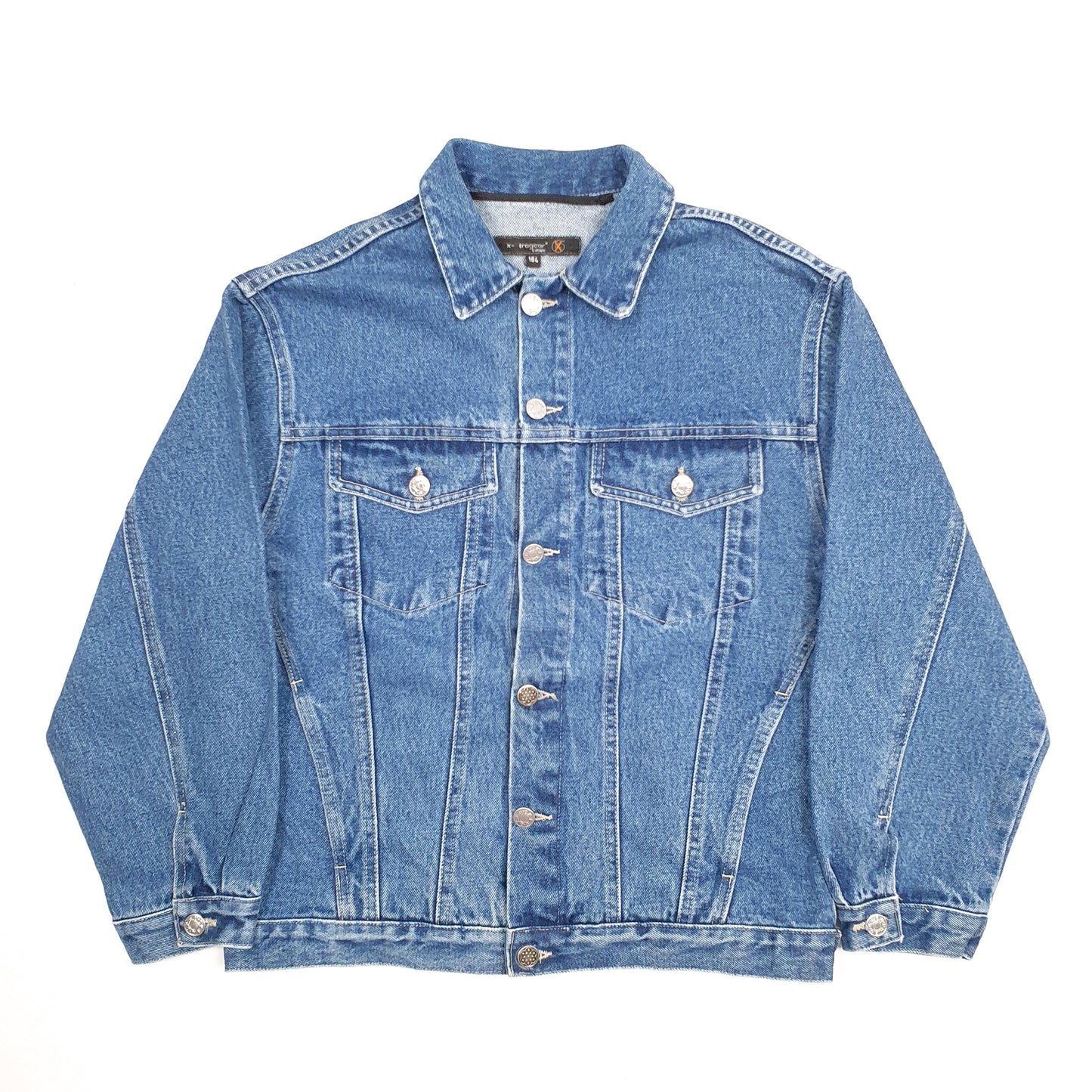 Womens Blue X-Tragear Trucker Denim Jacket Coat