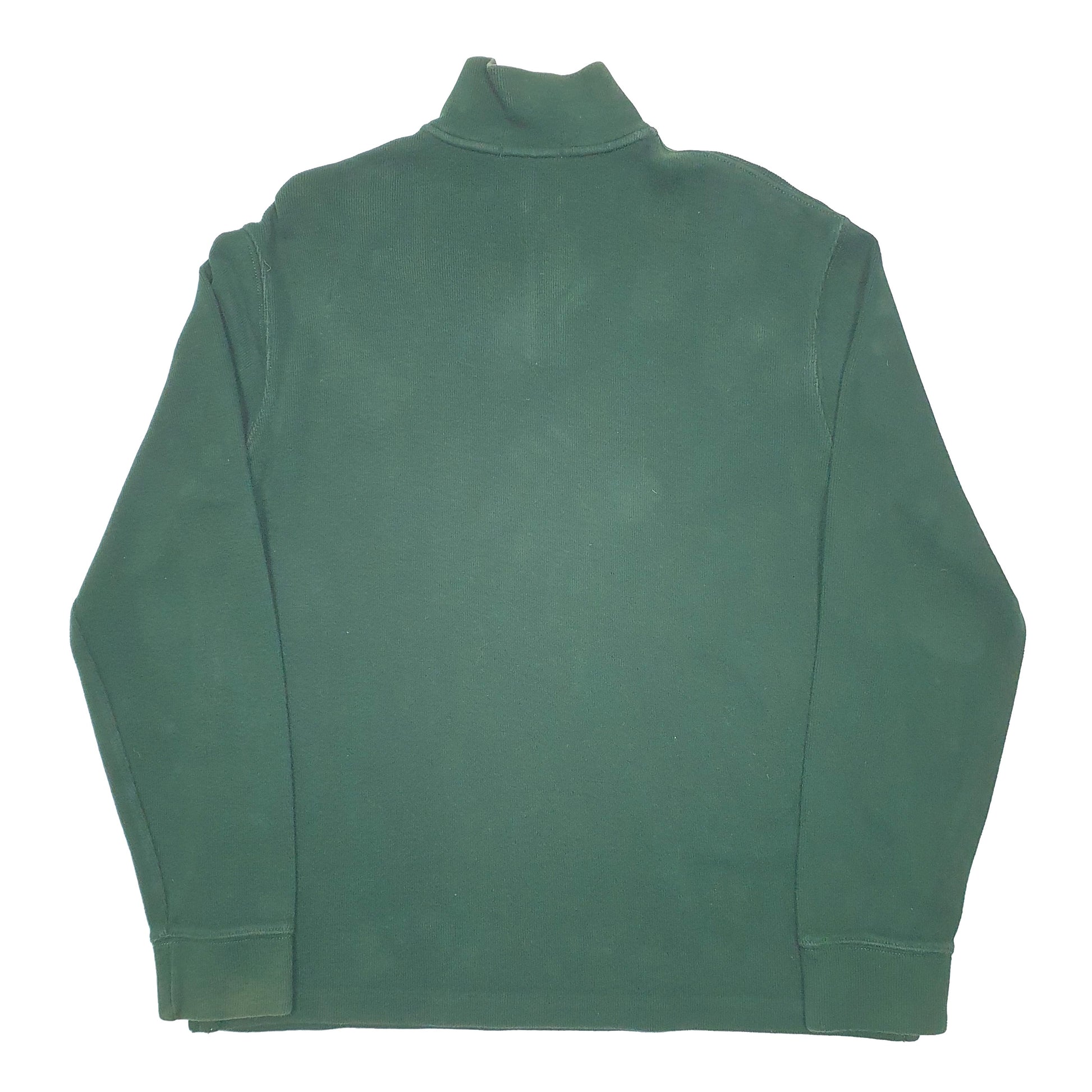 Mens Green Polo Ralph Lauren  Quarter Zip Jumper