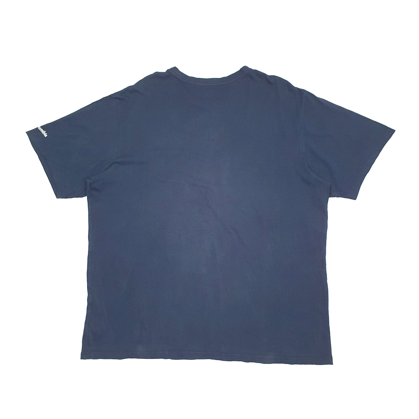 Mens Navy Columbia Sportswear  Short Sleeve T Shirt