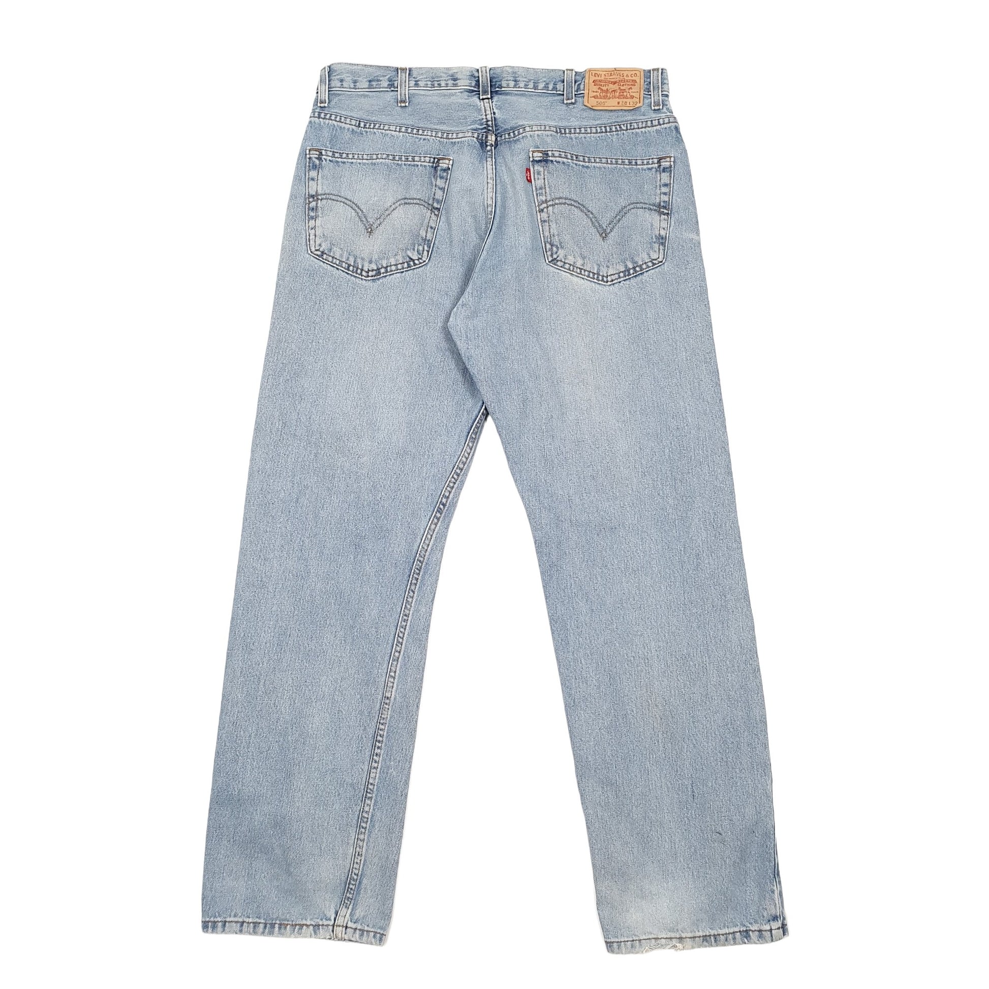 Levis 505 Regular Fit Jeans W38 L31 Blue