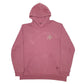 Mens Burgundy Adidas Five Ten Logo Hoodie Jumper
