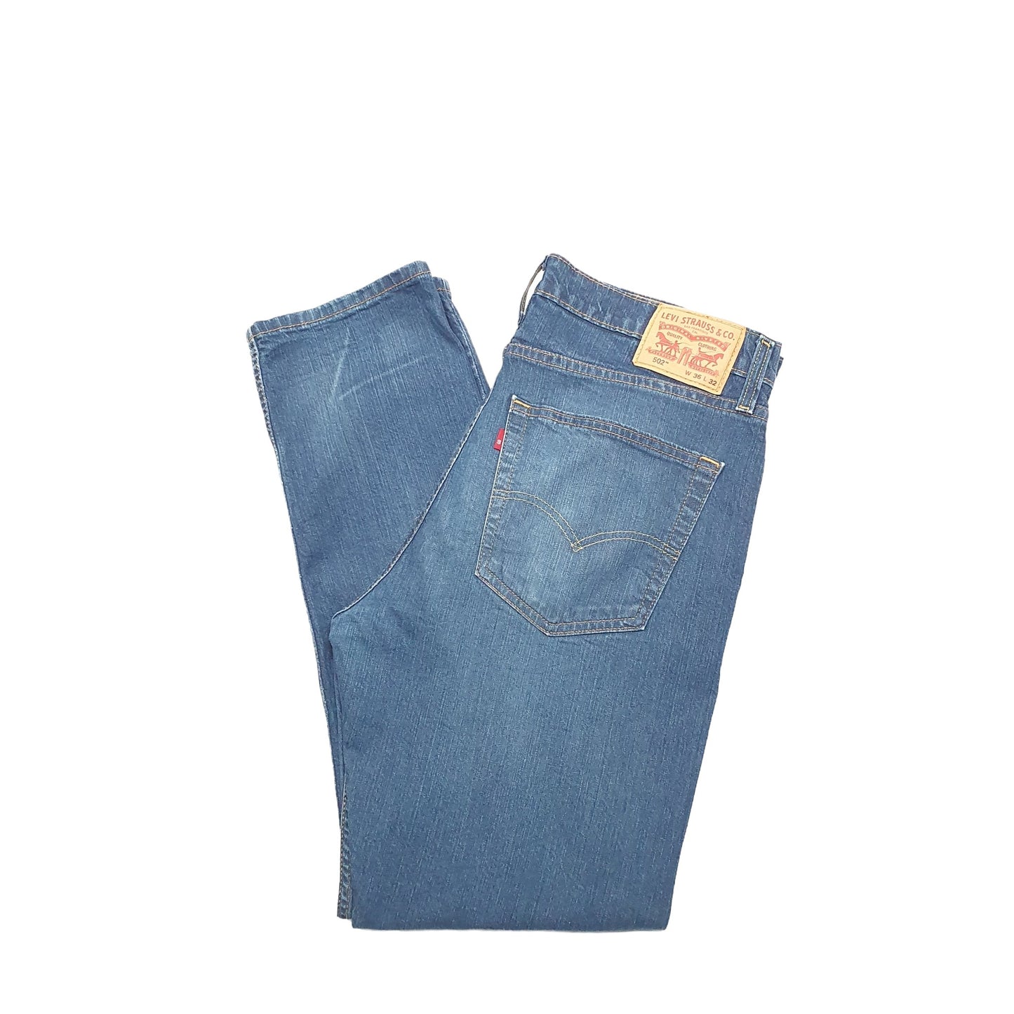 Levis 502 Regular Fit Jeans W36 L32 Blue