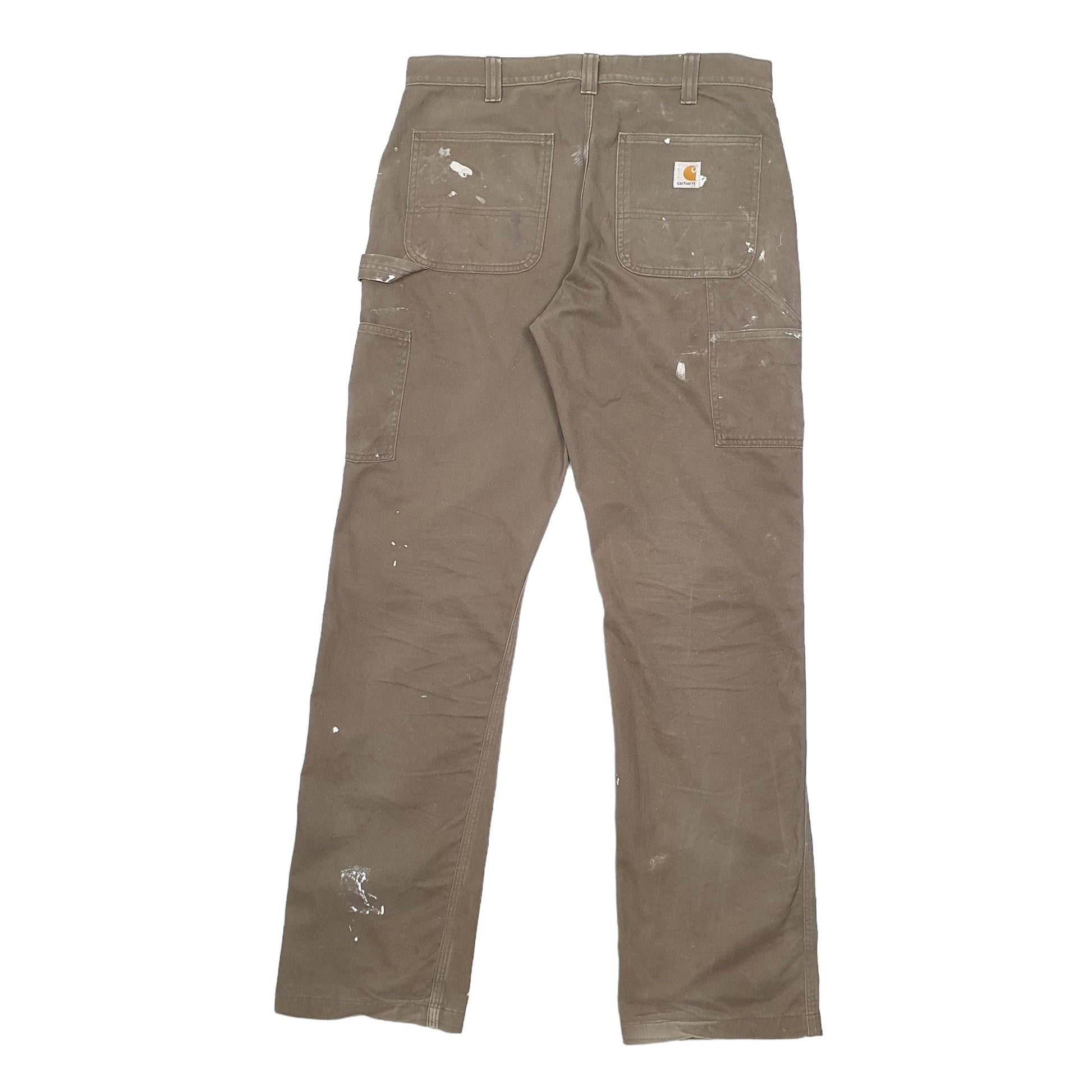 Mens Khaki Carhartt  Carpenter Trousers