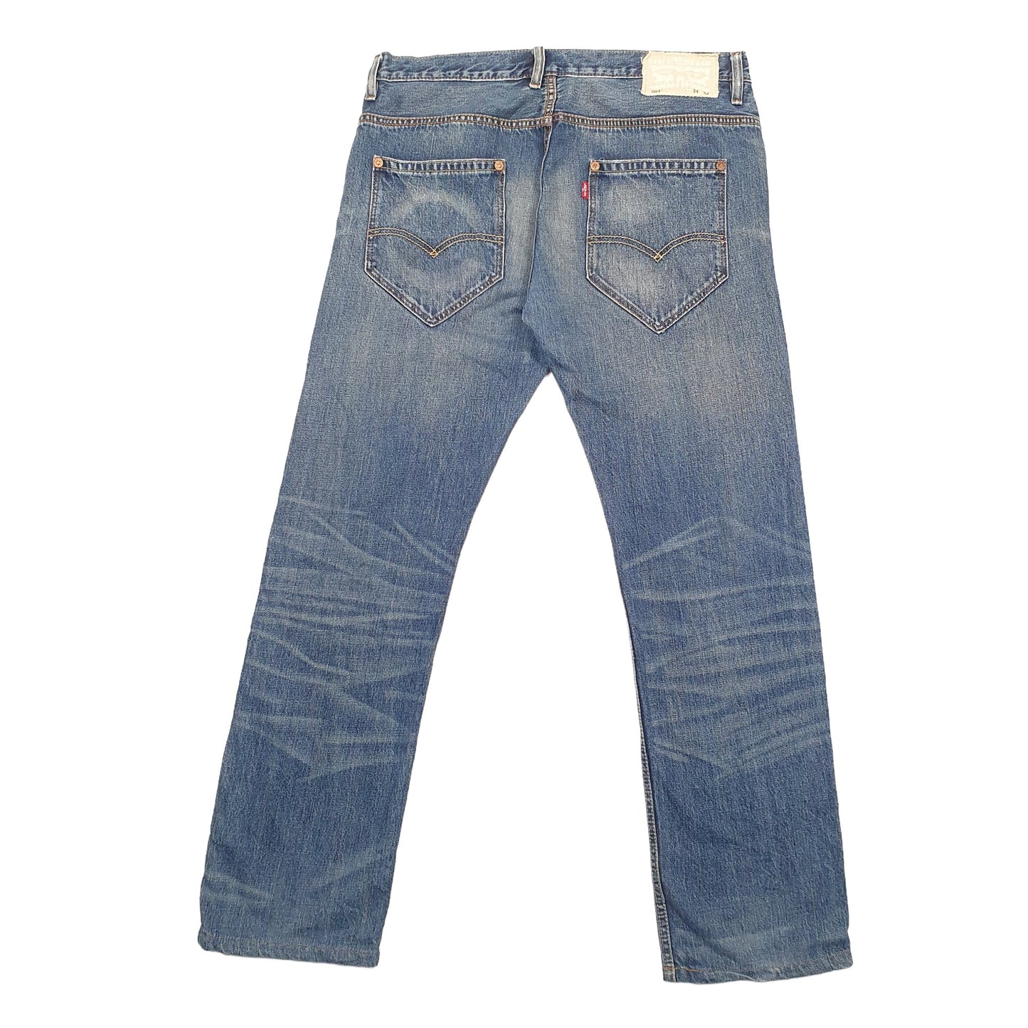 Mens Blue Levis  504 JeansW34 L32