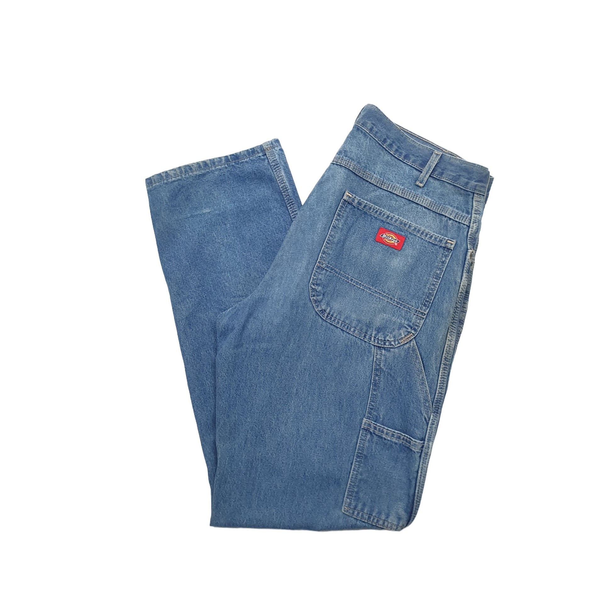 Dickies Casual Loose Fit Jeans W34 L32 Blue