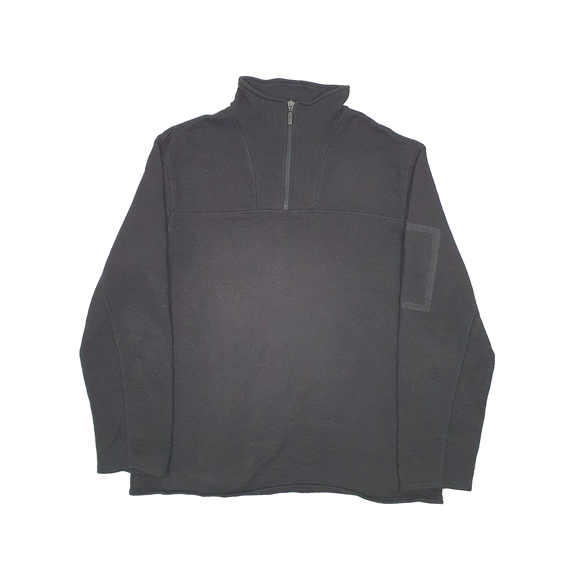 Barbour Quarter Zip XL Black