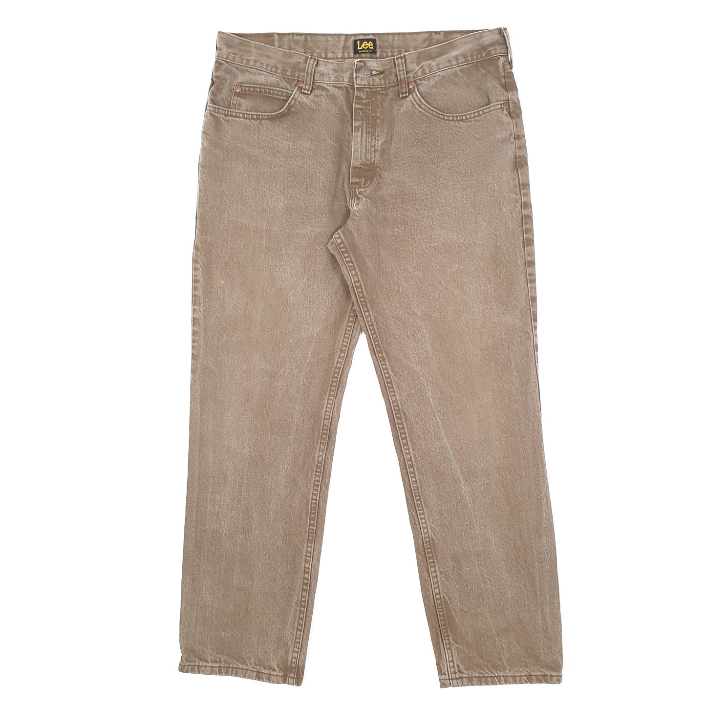 Lee Casual Regular Fit Jeans W36 L30 Brown