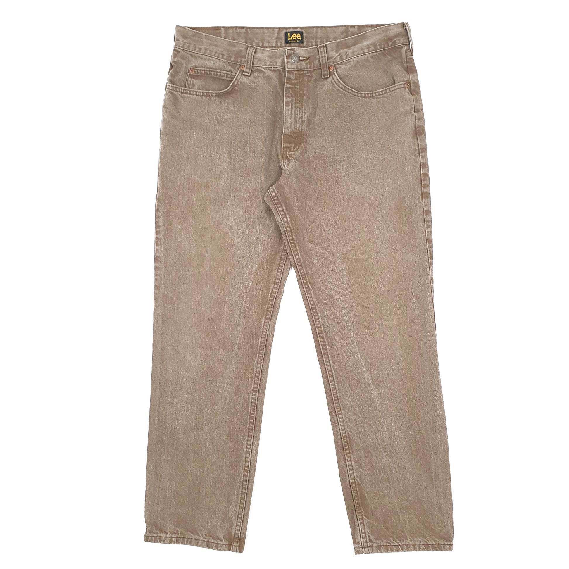 Lee Casual Regular Fit Jeans W36 L30 Brown