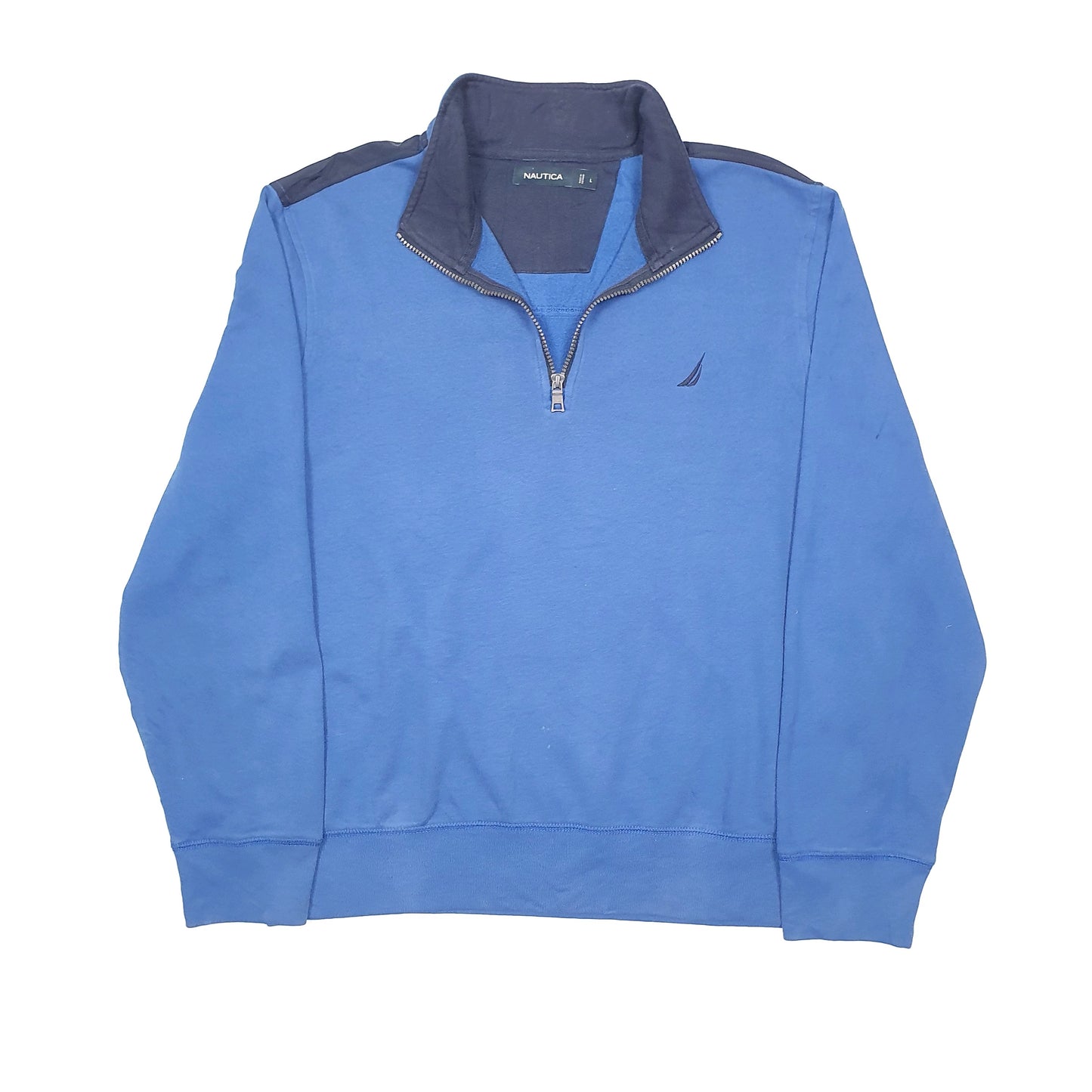 Nautica Quarter Zip XL Blue