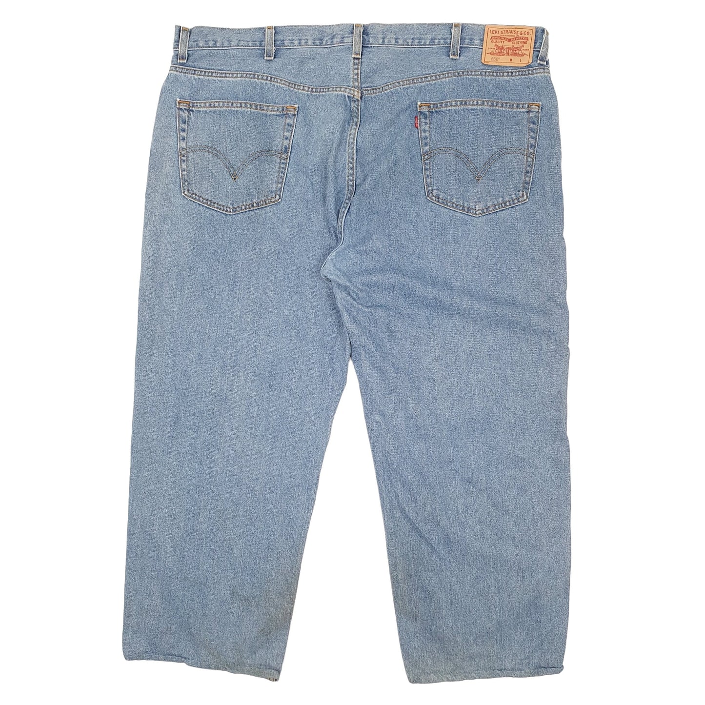 Levis 550 Relaxed Fit Jeans W48 L30 Blue