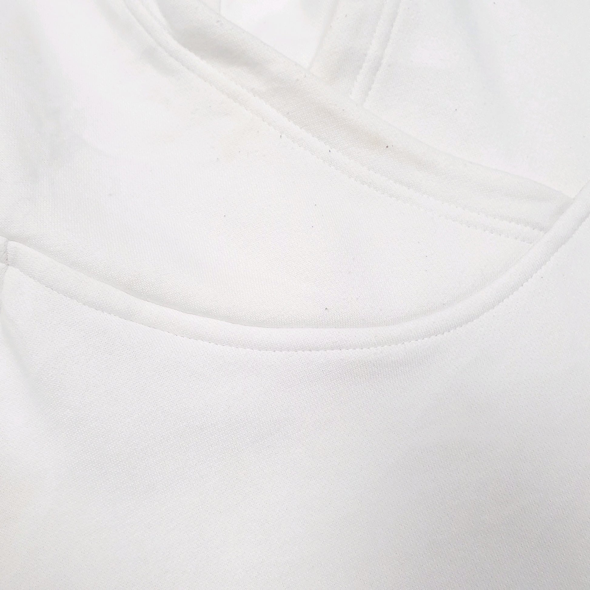 Womens White Adidas  Hoodie Jumper