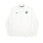 Mens White Nike Dri Fit USA Lacrosse Quarter Zip Jumper