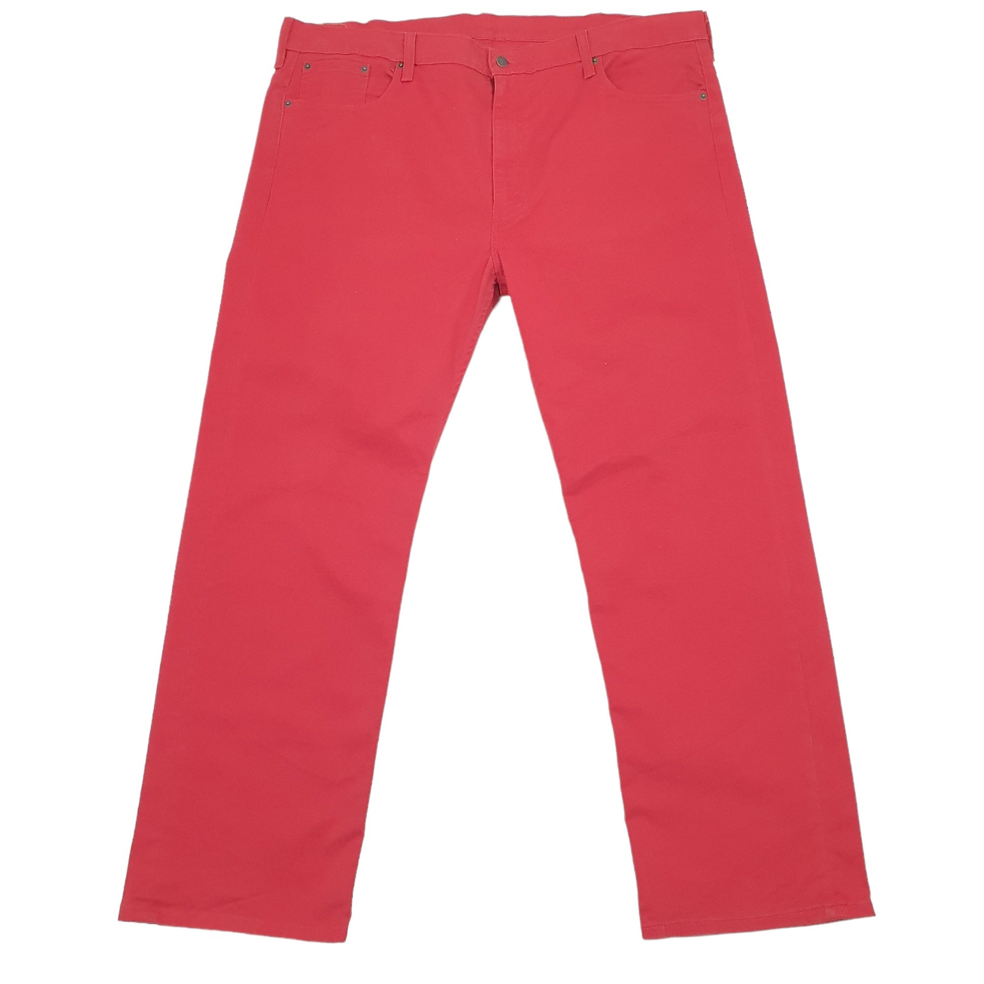 Levis 569 Loose Fit Jeans W42 L31 Red