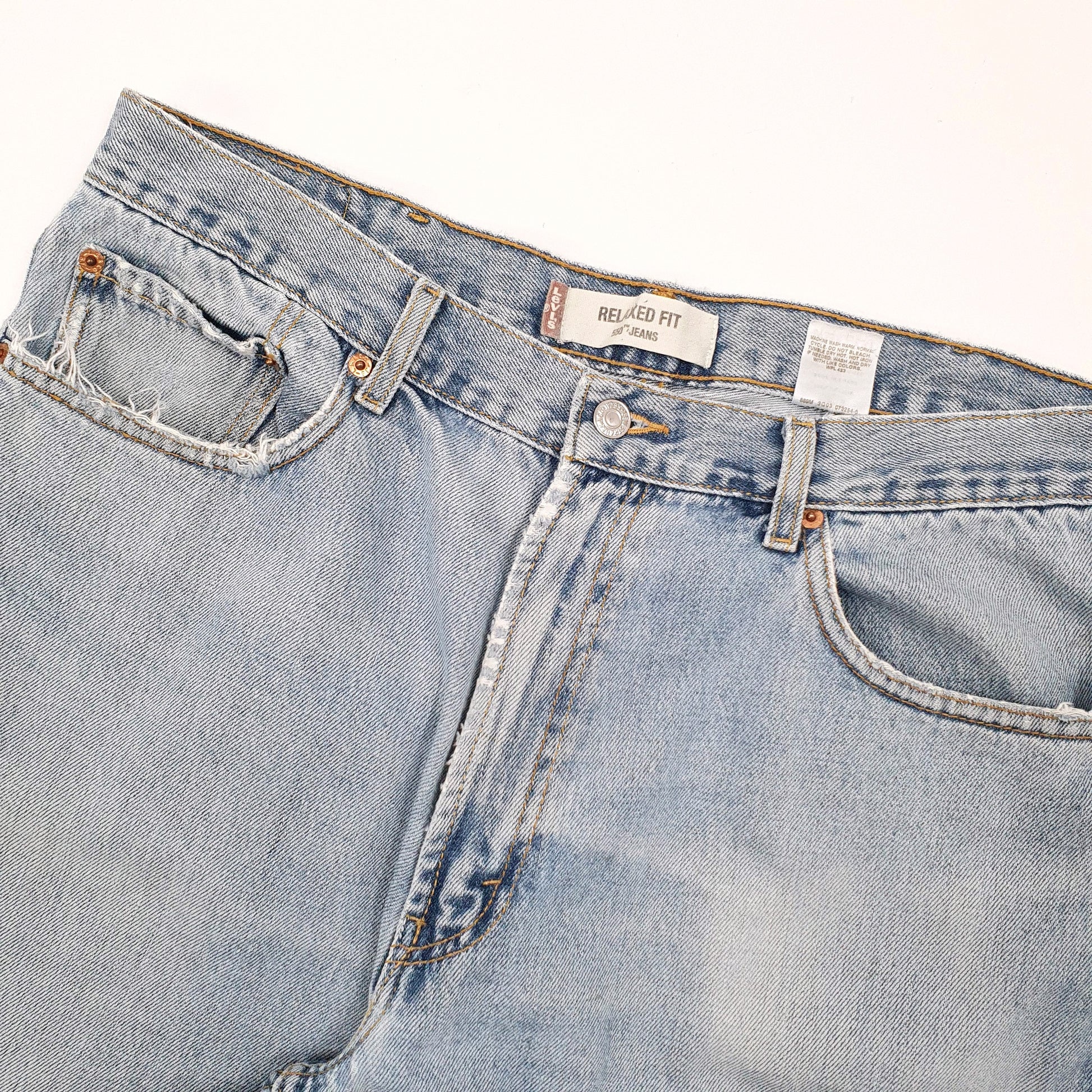 Levis 550 Relaxed Fit Jeans W38 L34 Blue