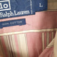 Mens Beige Ralph Lauren Pop Over Long Sleeve Shirt