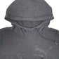 Mens Grey Puma Spellout Hoodie Jumper