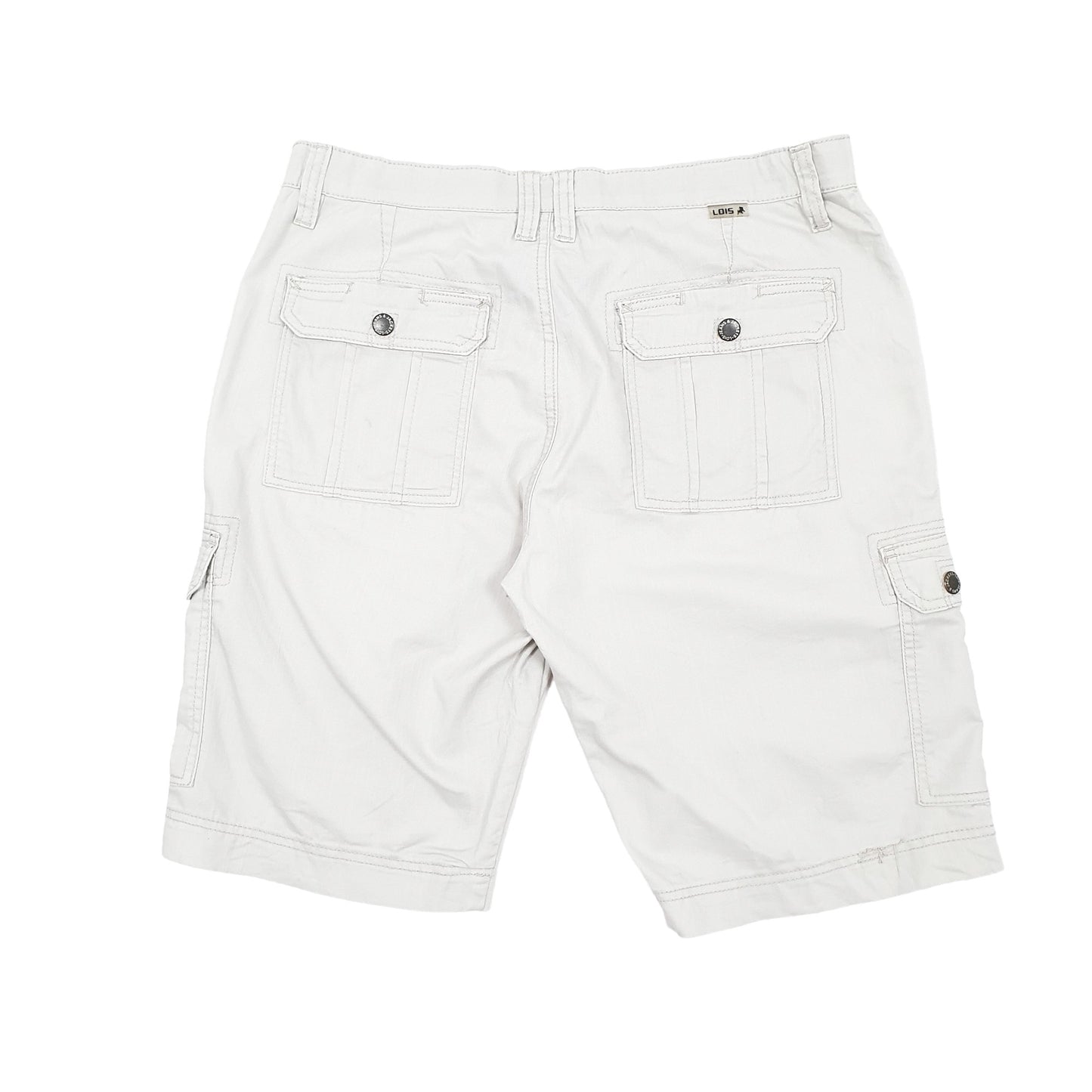 Mens Grey Lois  Cargo Shorts