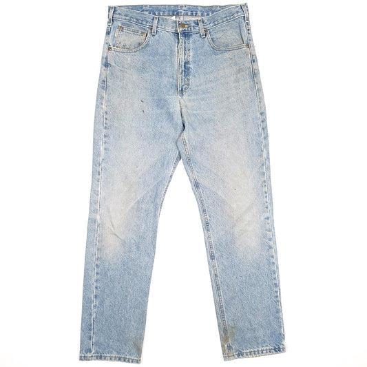 Carhartt Casual Regular Fit Repairs Needed Jeans W34 L31 Blue