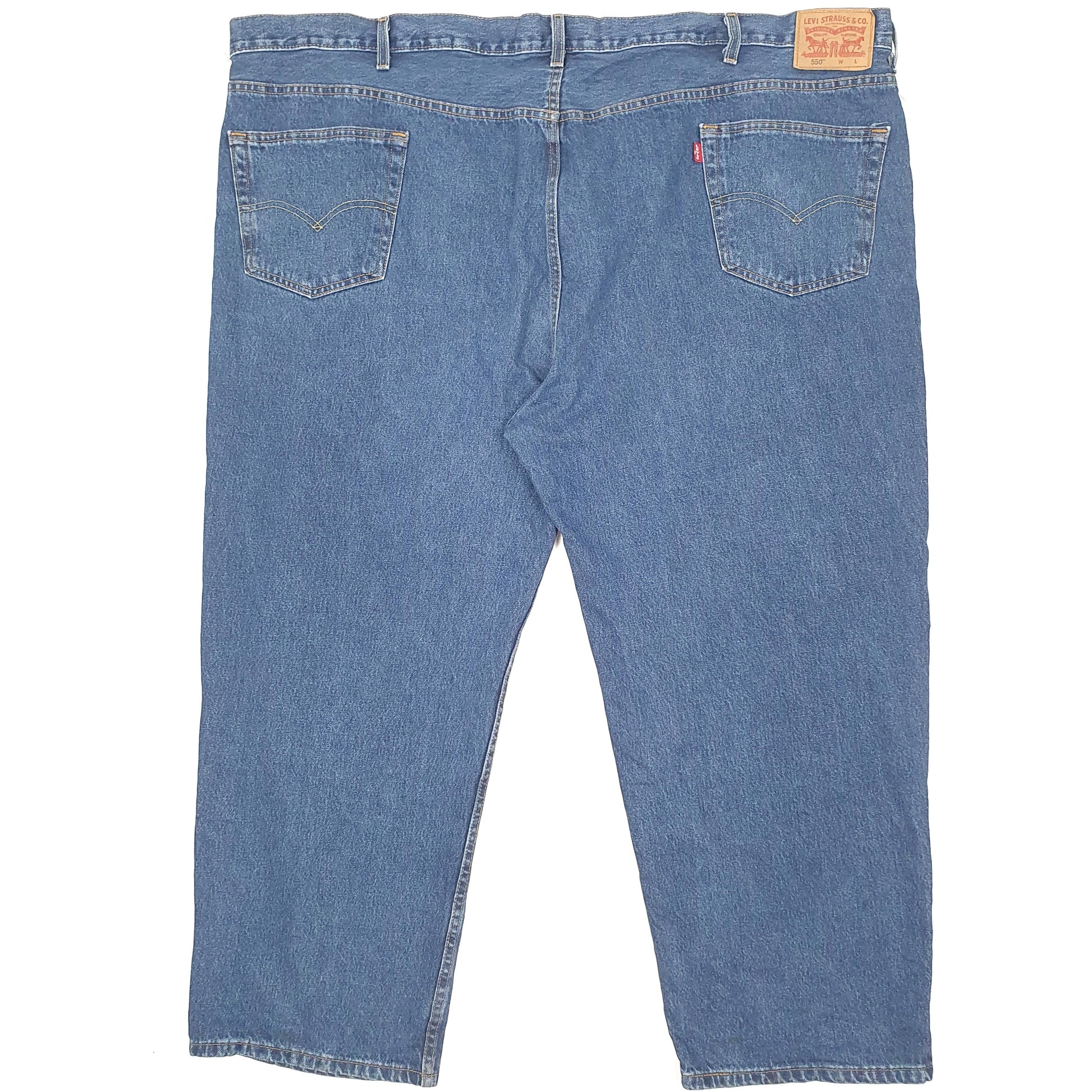 Levis 550 Relaxed Fit Jeans W56 L30 Blue