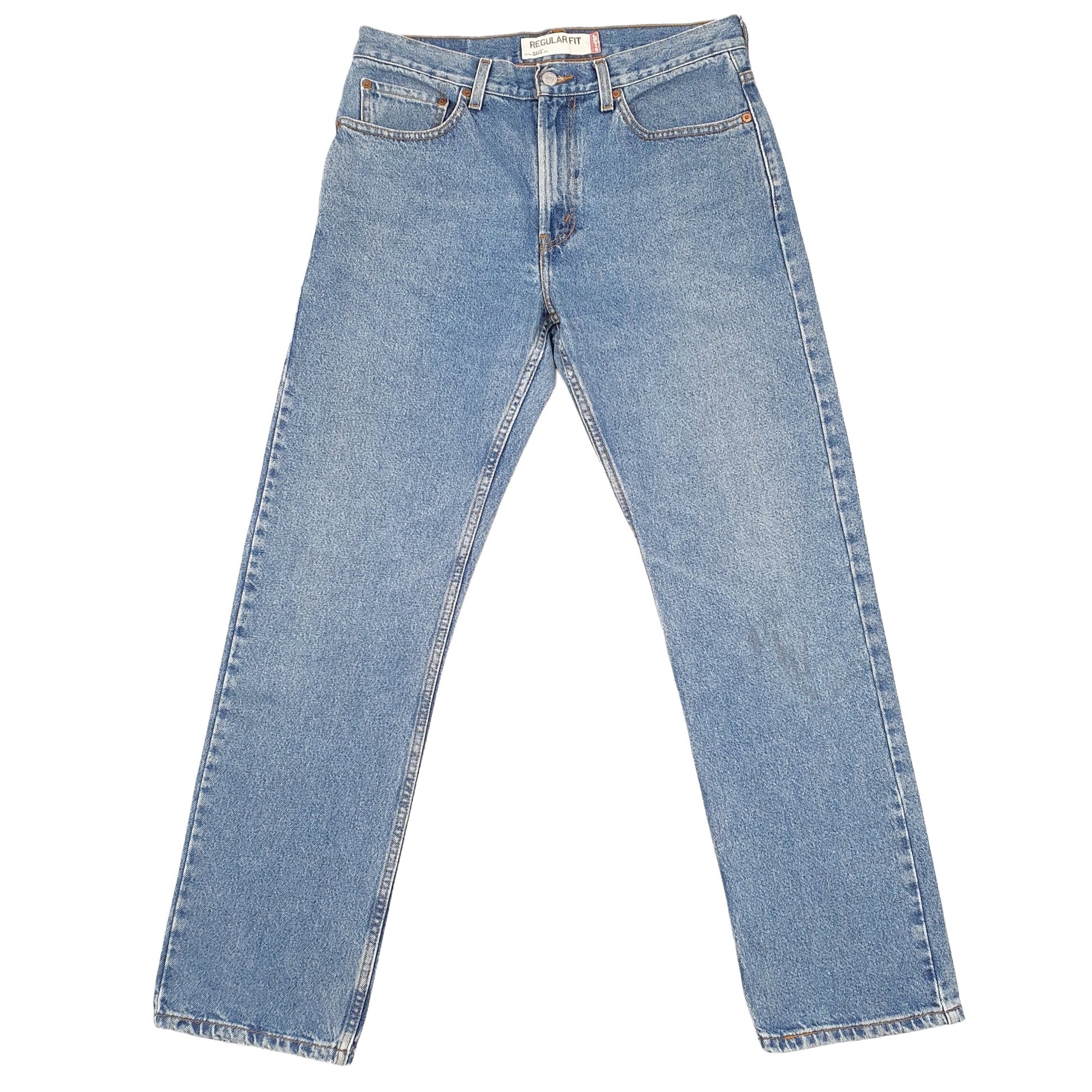 Levis 505 Regular Fit Jeans W34 L31 Blue