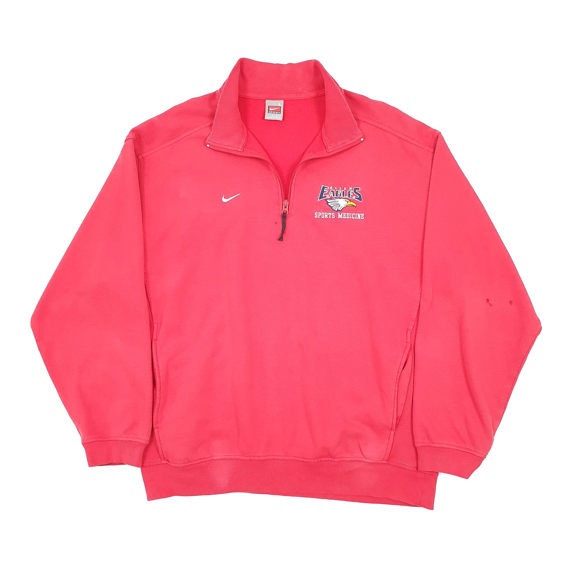 Nike Quarter Zip L Red