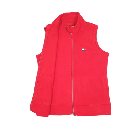 Tommy Hilfiger Gilet Fleece M Red