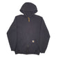 Mens Black Carhartt Rain Defender Full Zip Jumper