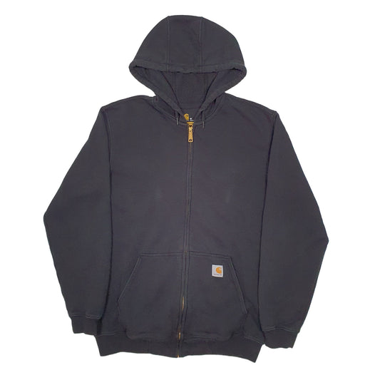 Mens Black Carhartt Rain Defender Full Zip Jumper