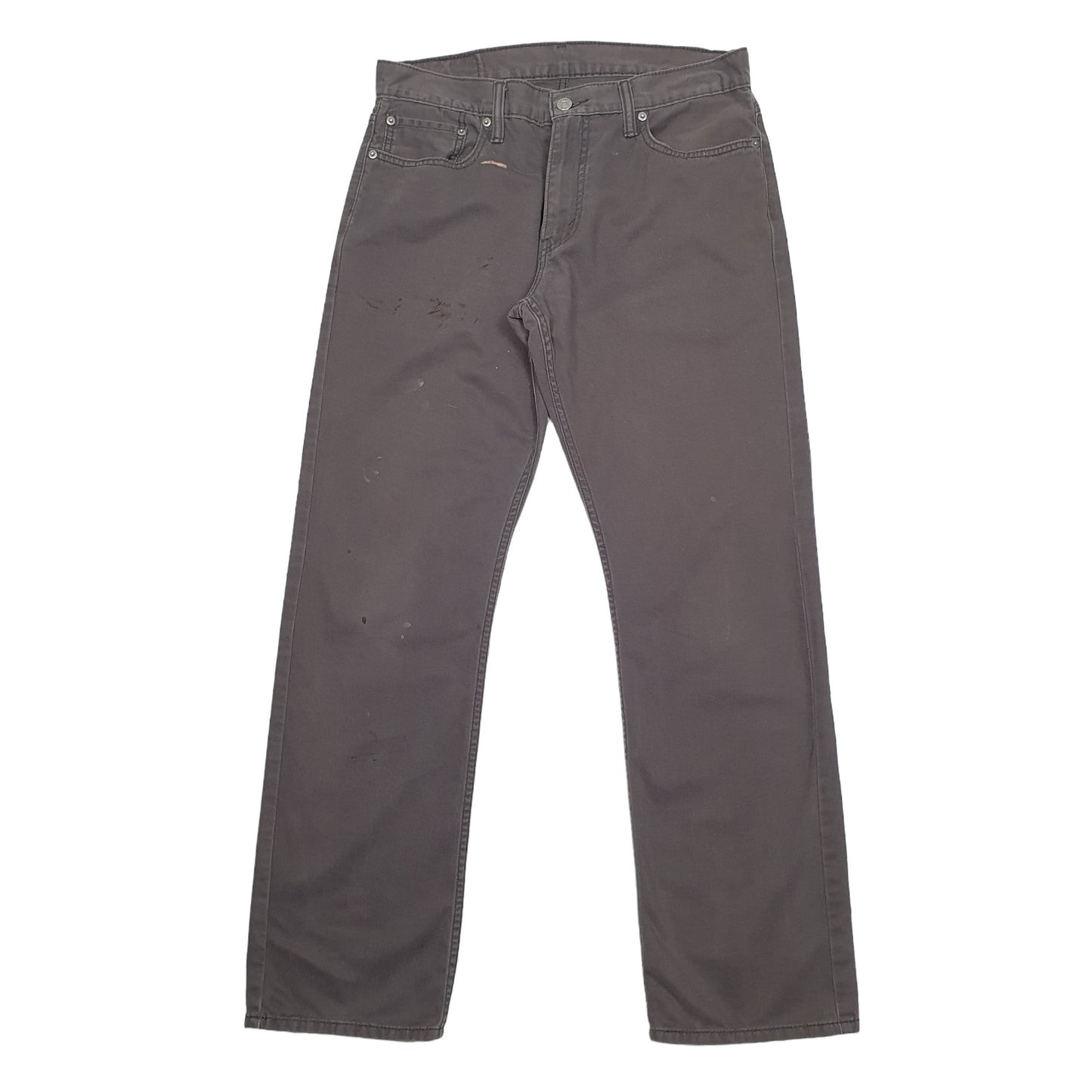 Levis 514 Straight Fit Jeans W34 L32 Grey