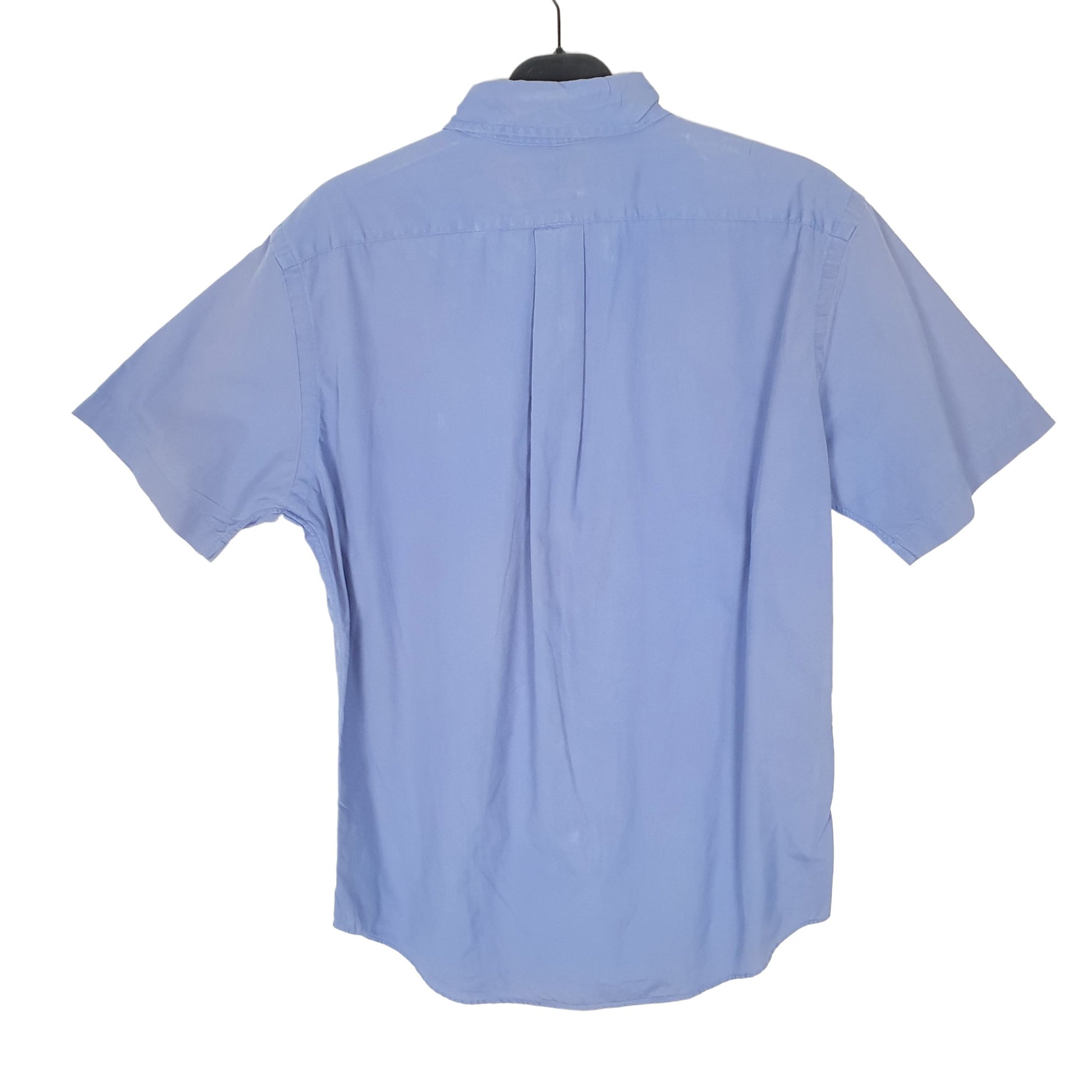 Ralph Lauren Short Sleeve Custom Fit Shirt Blue