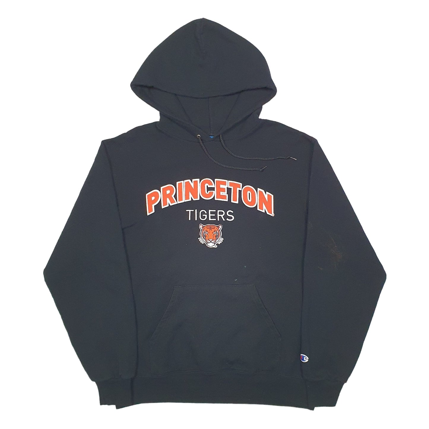 Mens Black Champion Princeton Tigers USA College Hoodie Jumper