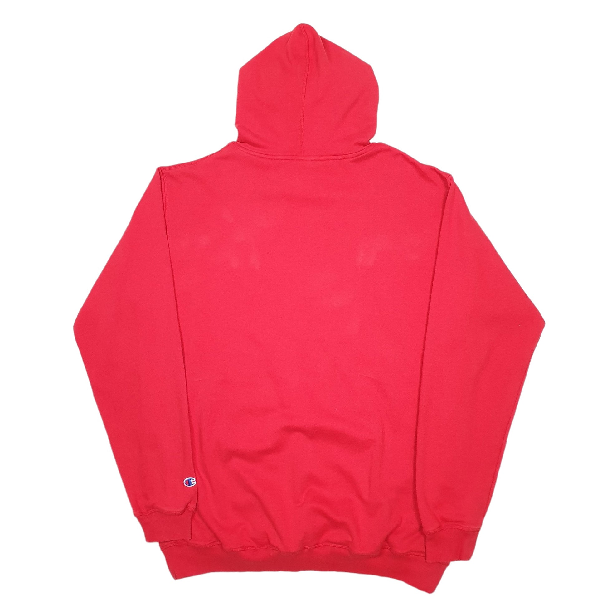 Mens Red Champion  Hoodie Jumper