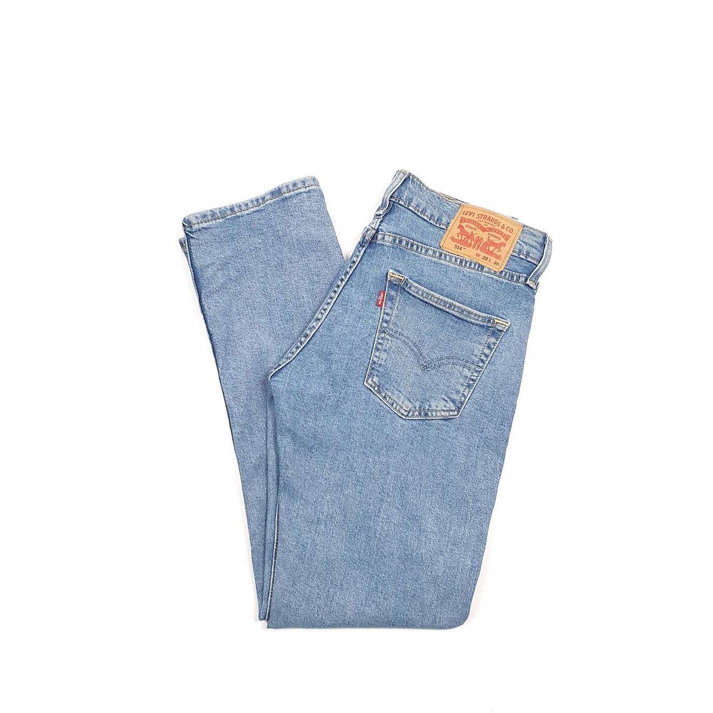 Levis 514 Straight Fit Jeans W29 L30 Blue