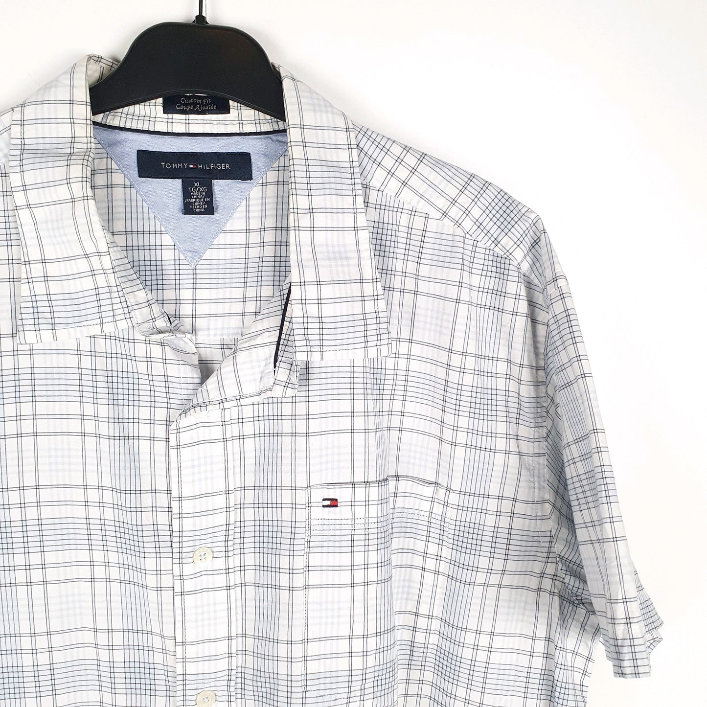 Tommy Hilfiger Short Sleeve Custom Fit Check Shirt