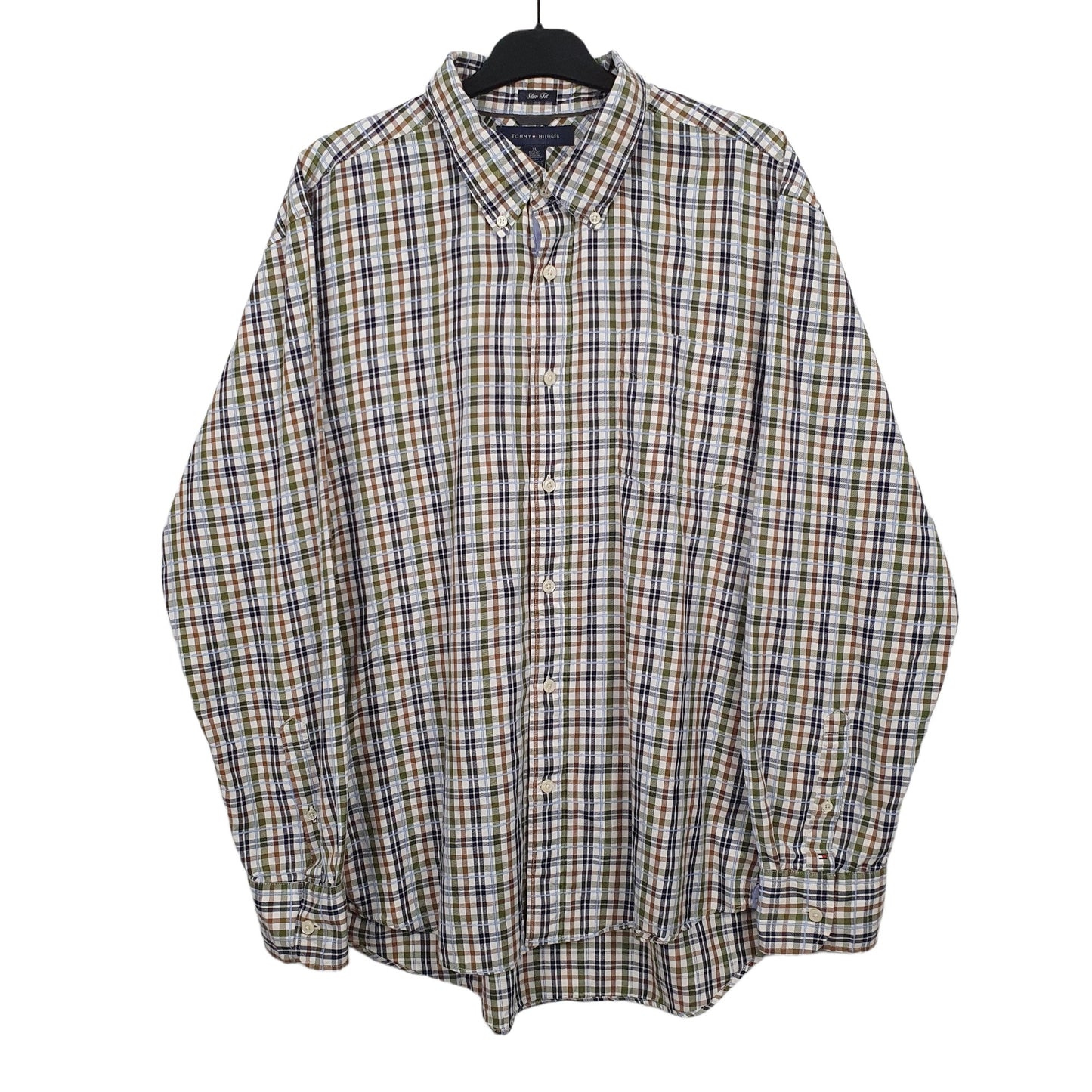 Green Tommy Hilfiger Long Sleeve Shirt