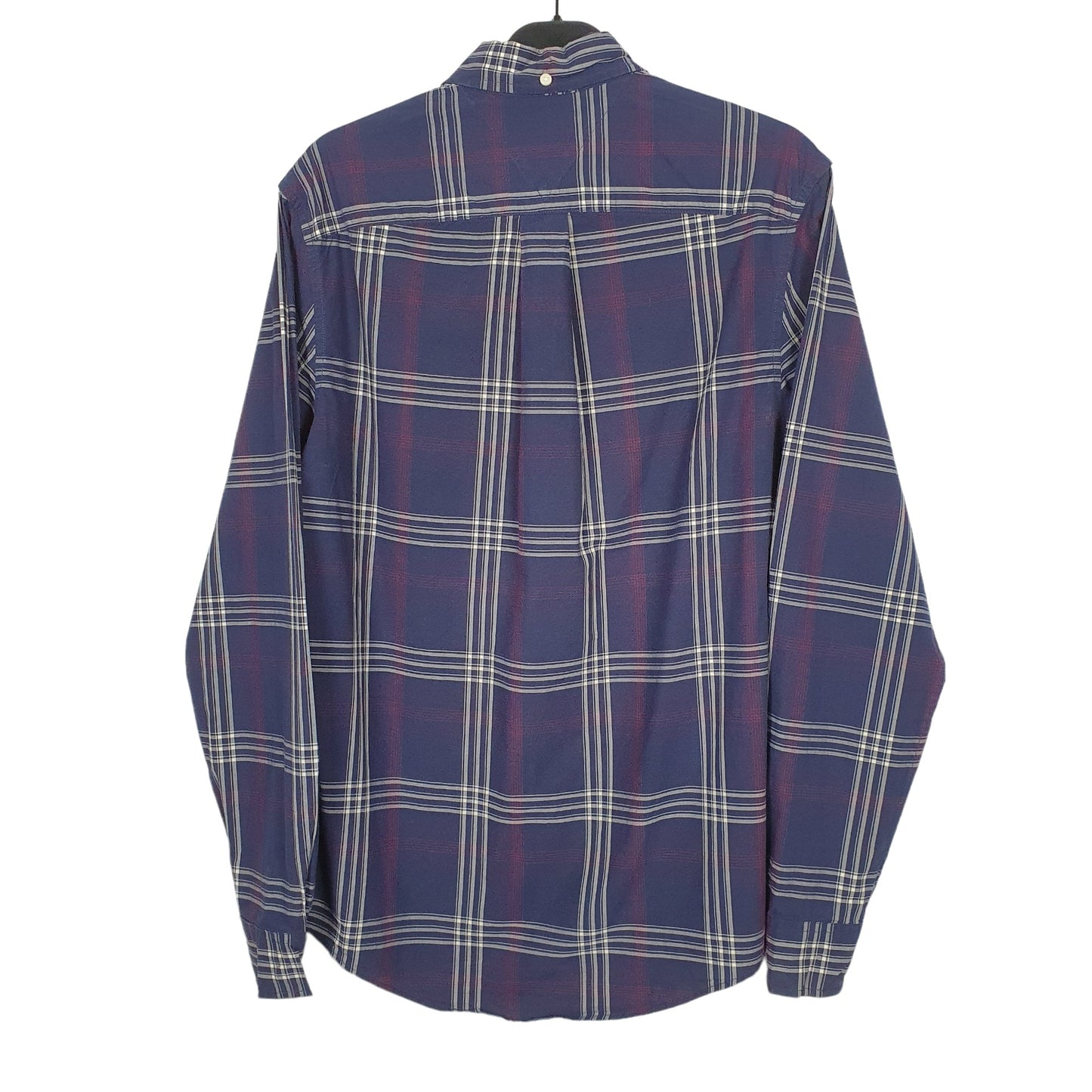 Tommy Hilfiger Long Sleeve Regular Fit Check Shirt Blue