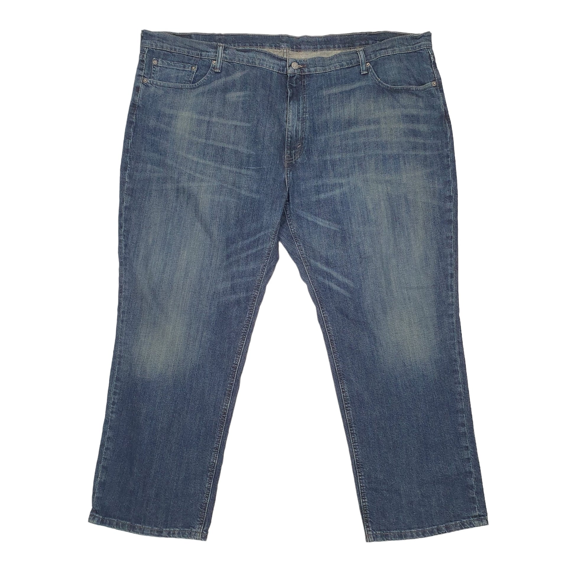 Levis 541 Tapered Fit Jeans W52 L29 Navy