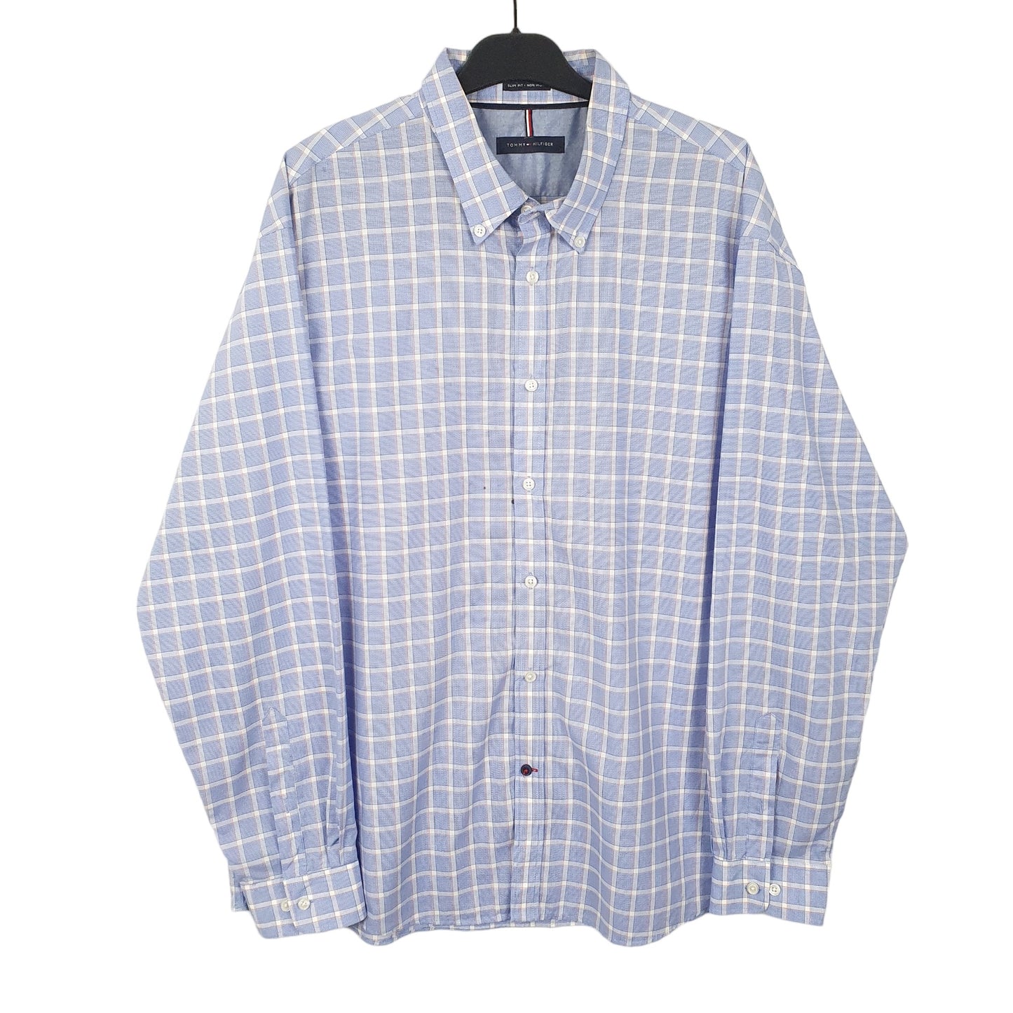 Blue Tommy Hilfiger Long Sleeve Shirt