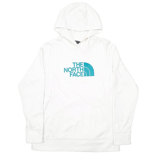 Womens White The North Face Active Hiking Workout Hoodie Jumper