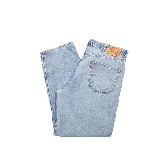 Levis 550 Relaxed Fit Jeans W42 L31 Blue