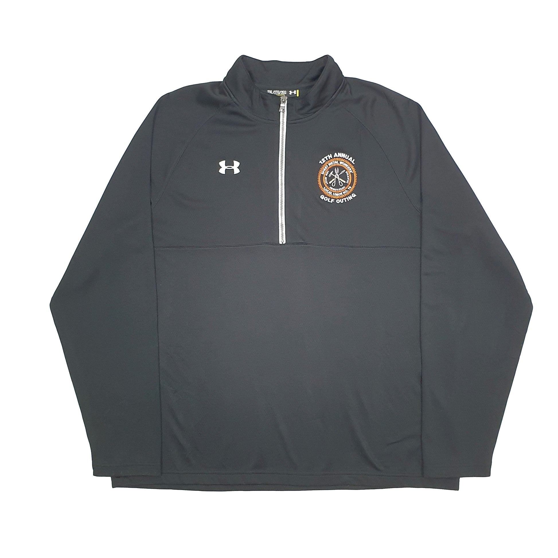 Under Armour Activewear Quarter Zip XXL Black