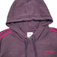 Womens Purple Adidas  Full Zip Jumper